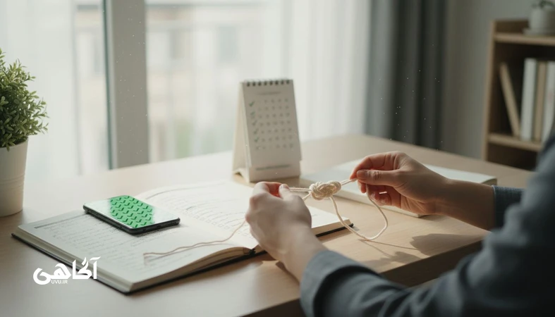 تصویر مفهومی درباره توهم کنترل و نیاز به امنیت در مجله آگاهی