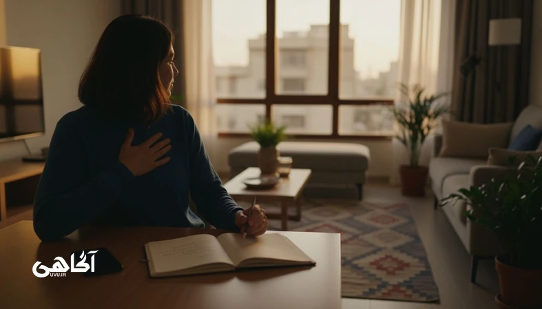 تصویر مکث و زمین گیری برای خودتنظیمی در خانه؛ روایت تفاوت خودتنظیمی و خودکنترلی در مجله آگاهی